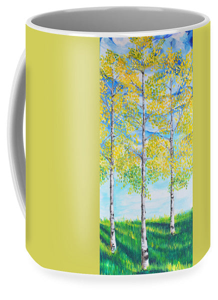 Aspen Trees triangle - Mug