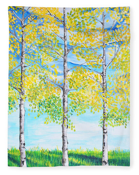 Aspen Trees triangle - Blanket