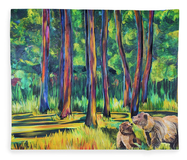 Bears in the Forest - Blanket