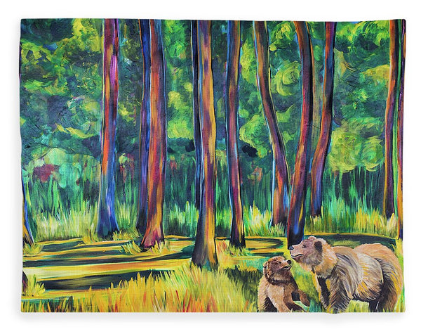 Bears in the Forest - Blanket