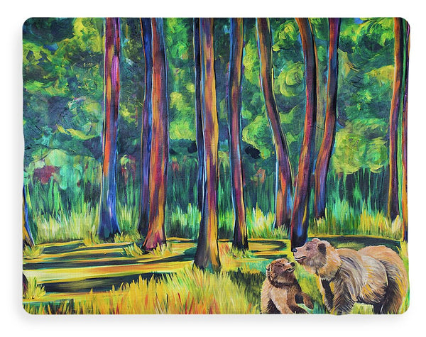 Bears in the Forest - Blanket