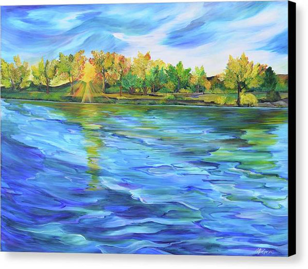 Bighorn River - Canvas Print