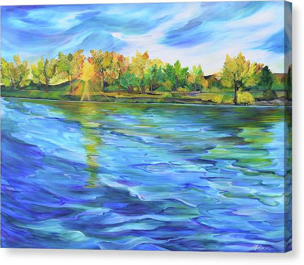Bighorn River - Canvas Print