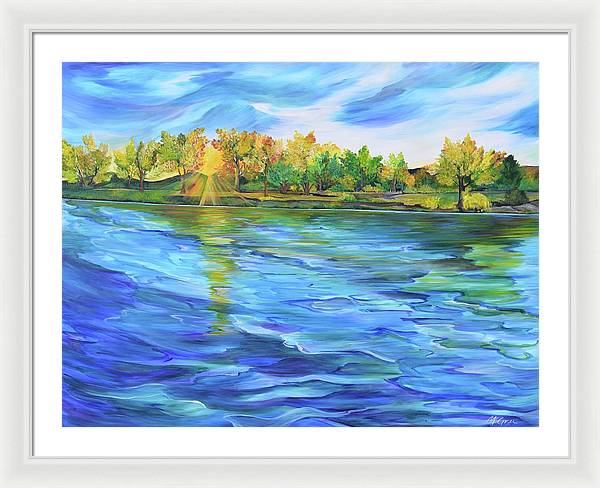 Bighorn River - Framed Print
