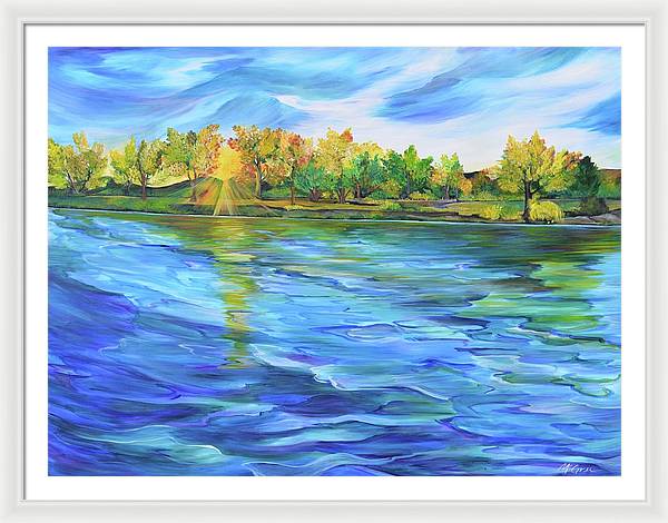 Bighorn River - Framed Print