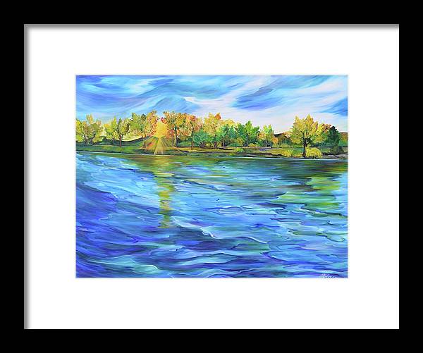 Bighorn River - Framed Print