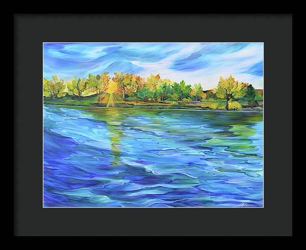Bighorn River - Framed Print