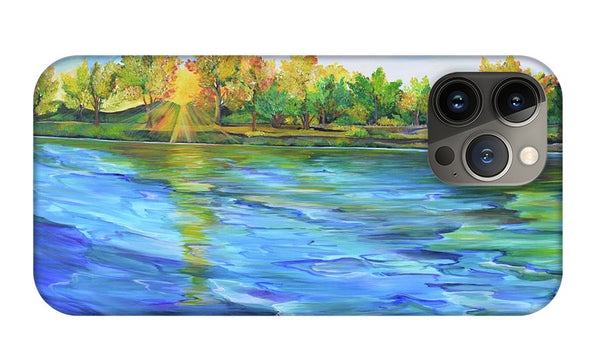 Bighorn River - Phone Case