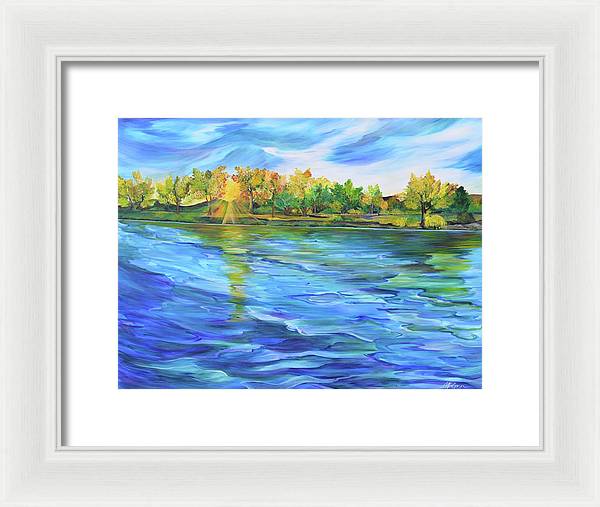 Bighorn River - Framed Print