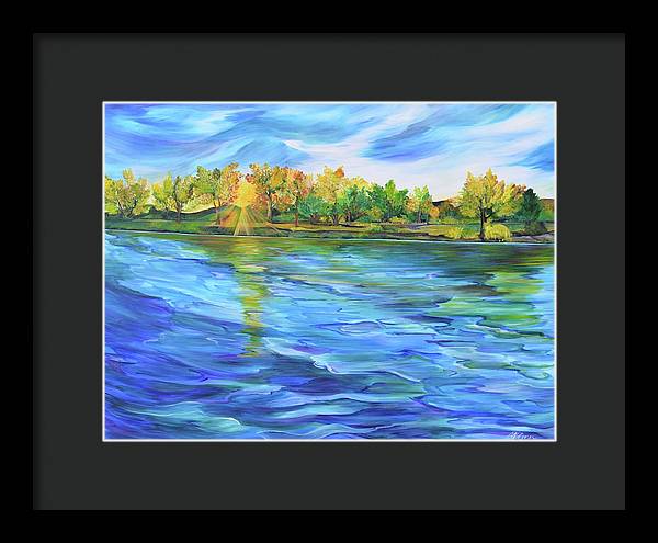 Bighorn River - Framed Print
