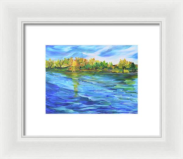 Bighorn River - Framed Print