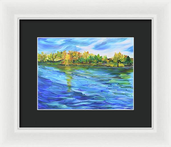 Bighorn River - Framed Print