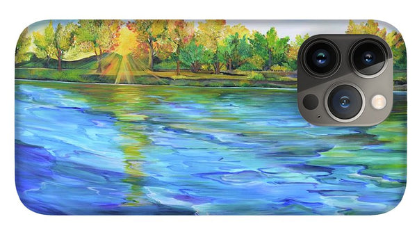 Bighorn River - Phone Case