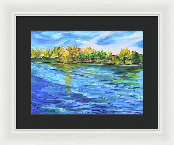 Bighorn River - Framed Print