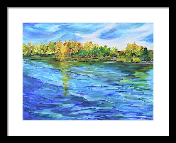 Bighorn River - Framed Print
