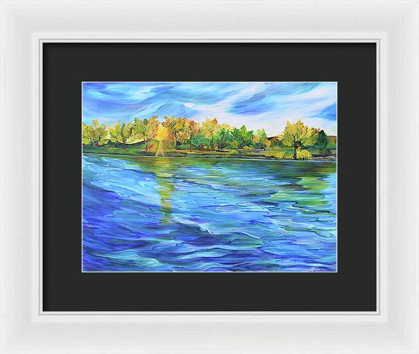 Bighorn River - Framed Print