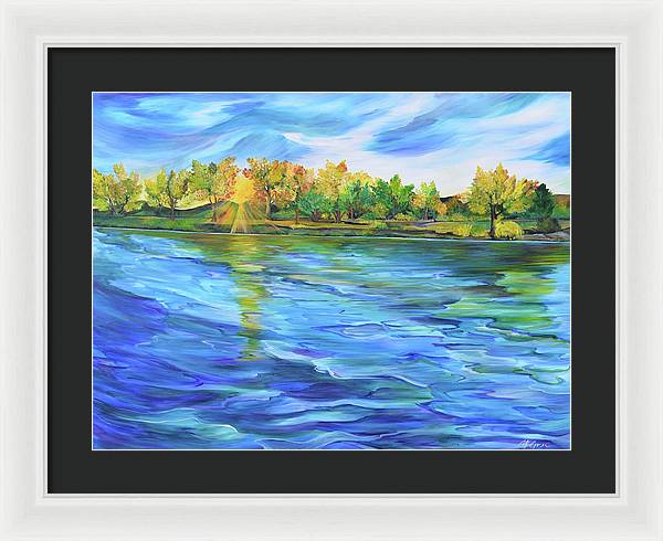 Bighorn River - Framed Print