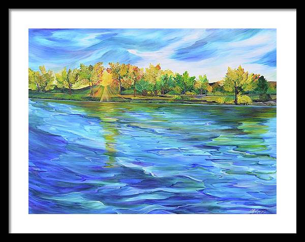 Bighorn River - Framed Print