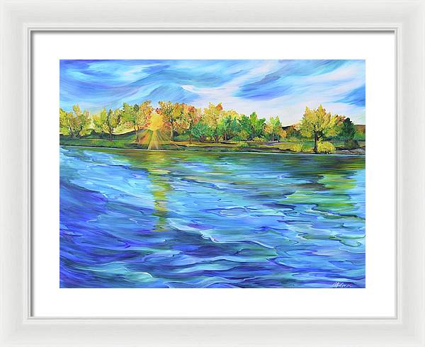 Bighorn River - Framed Print