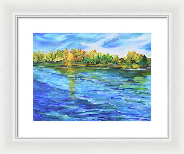 Bighorn River - Framed Print