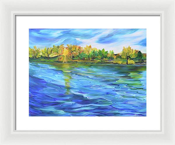 Bighorn River - Framed Print