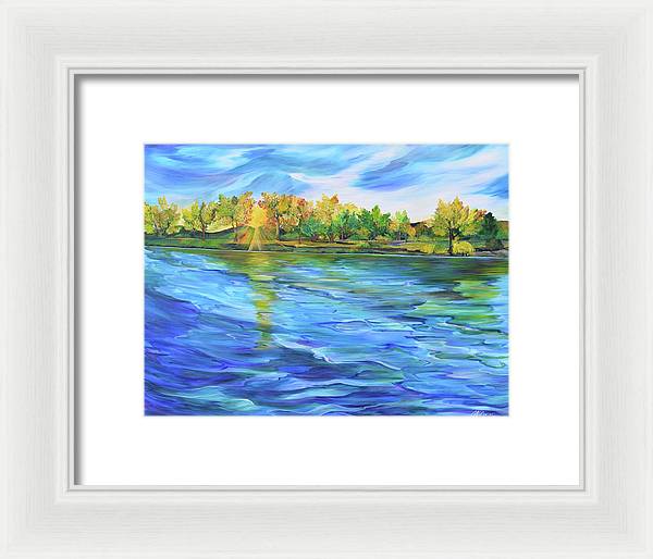 Bighorn River - Framed Print
