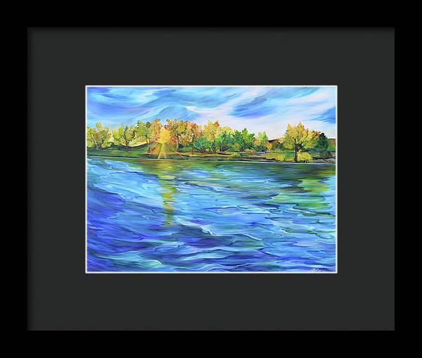 Bighorn River - Framed Print