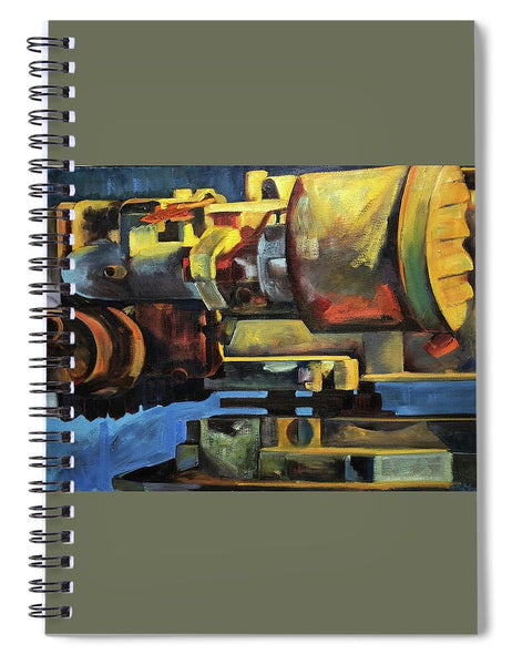 Blue Engine - Spiral Notebook