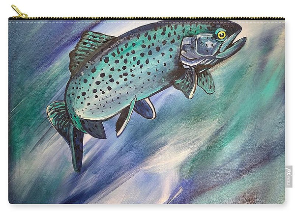Blue Fish - Carry-All Pouch
