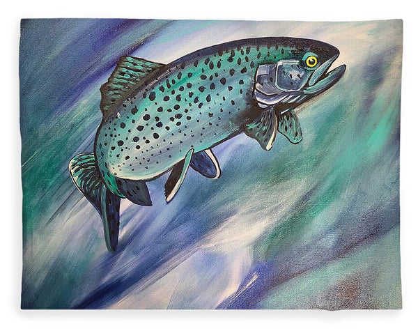 Blue Fish - Blanket