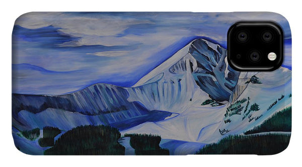 Bluebird Day on Lone Peak - Phone Case