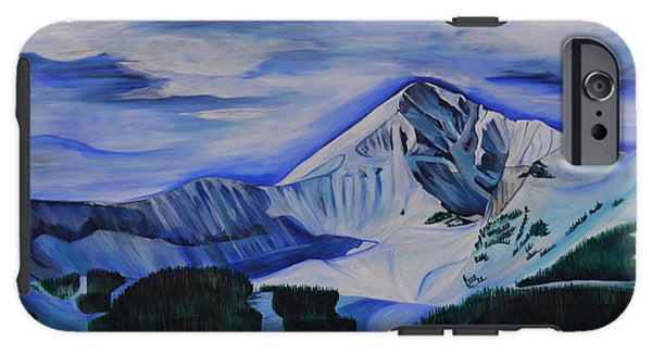 Bluebird Day on Lone Peak - Phone Case