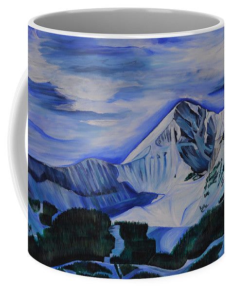 Bluebird Day on Lone Peak - Mug