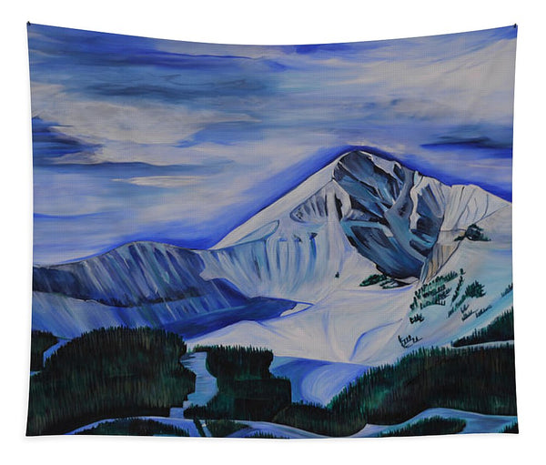 Bluebird Day on Lone Peak - Tapestry