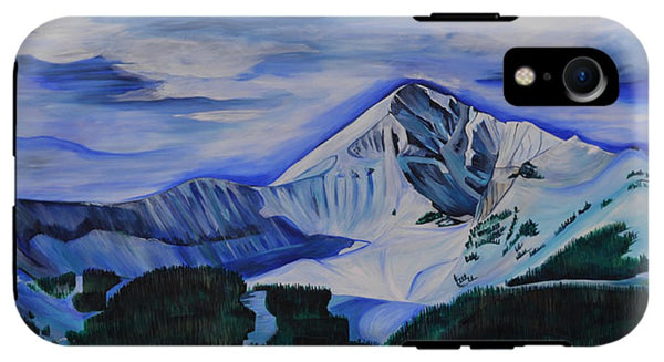 Bluebird Day on Lone Peak - Phone Case
