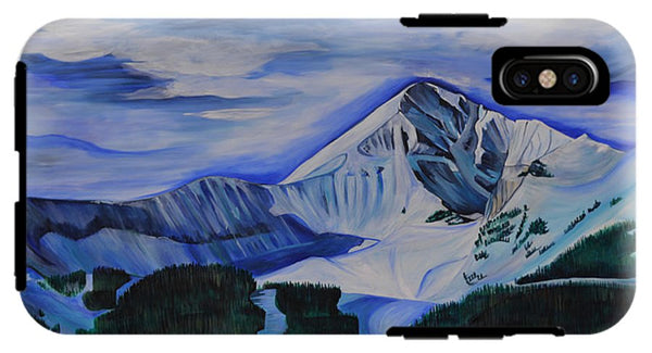 Bluebird Day on Lone Peak - Phone Case