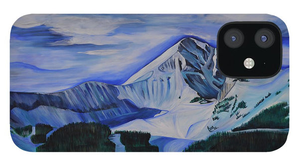 Bluebird Day on Lone Peak - Phone Case