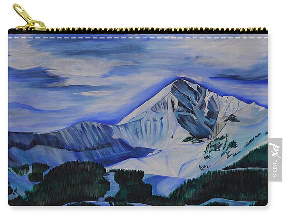 Bluebird Day on Lone Peak - Carry-All Pouch