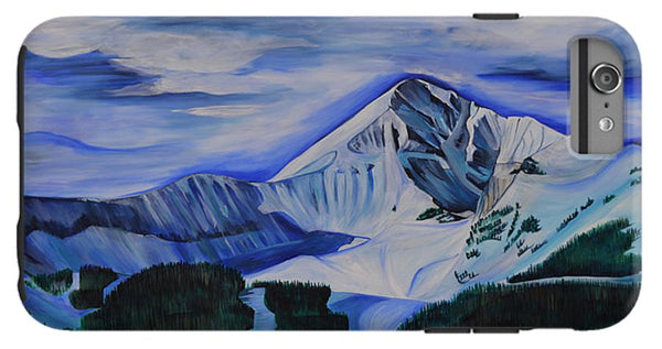 Bluebird Day on Lone Peak - Phone Case