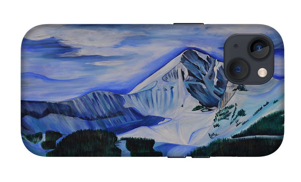 Bluebird Day on Lone Peak - Phone Case