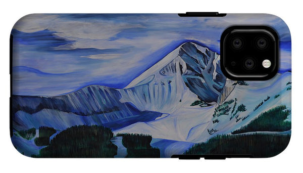 Bluebird Day on Lone Peak - Phone Case