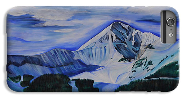 Bluebird Day on Lone Peak - Phone Case