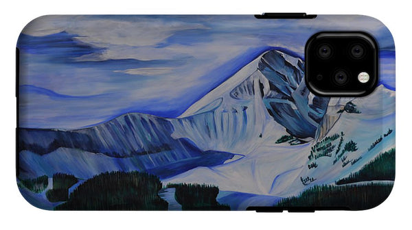 Bluebird Day on Lone Peak - Phone Case