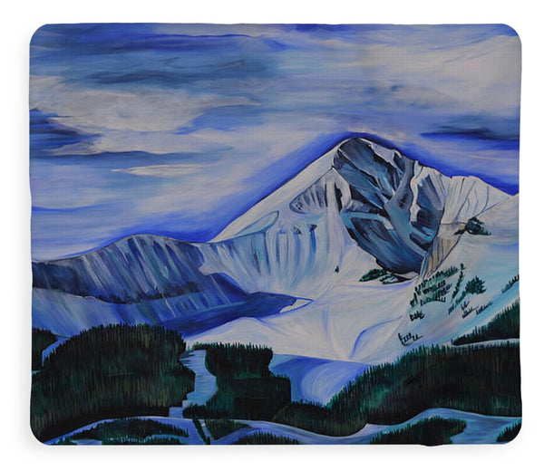 Bluebird Day on Lone Peak - Blanket
