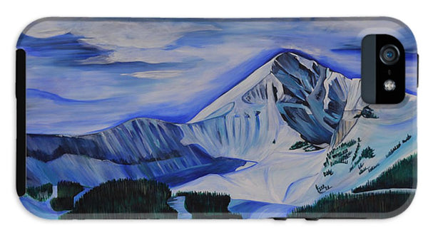 Bluebird Day on Lone Peak - Phone Case