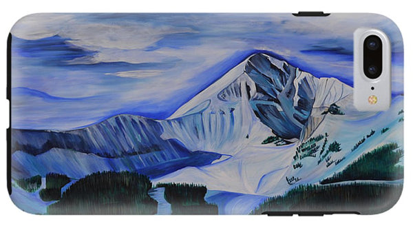 Bluebird Day on Lone Peak - Phone Case
