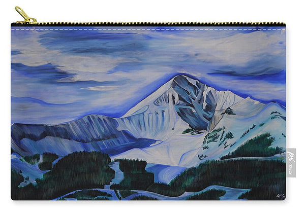 Bluebird Day on Lone Peak - Carry-All Pouch