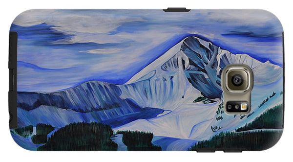 Bluebird Day on Lone Peak - Phone Case