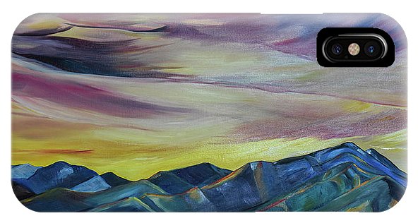 Bridger Mountains, Sunise - Phone Case