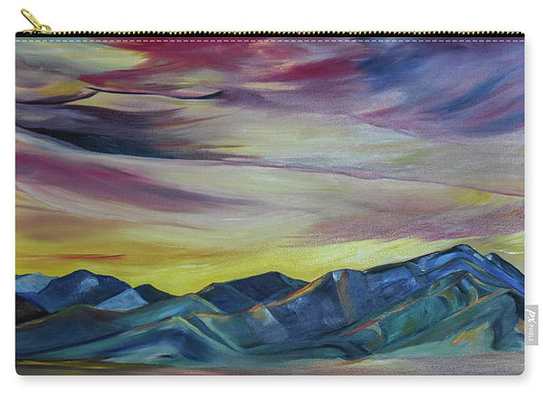 Bridger Mountains, Sunise - Carry-All Pouch